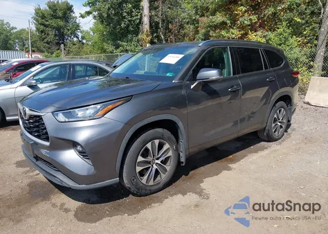 2020 Toyota Highlander Xle из США, поврежденный, VIN 5TDHZRBH2LS021448